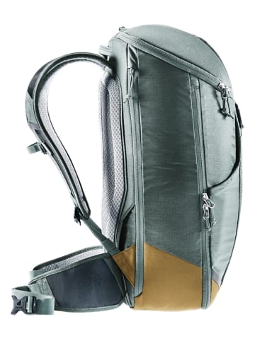 Deuter Plecak rowerowy "Rotsoord 25+5" w kolorze antracytowym - 30 x 52 x 19 cm