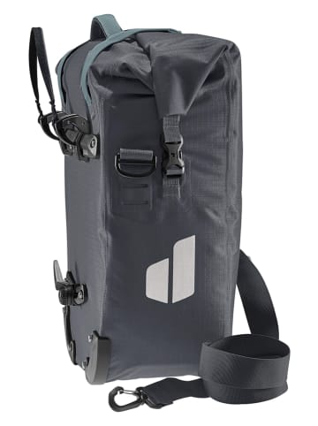 Deuter Fahrradtasche "Weybridge 20+5" in Anthrazit - (B)34 x (H)40 x (T)19 cm