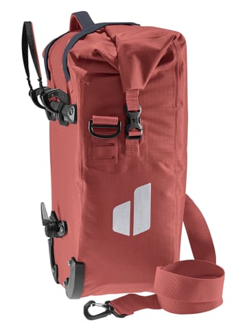 Deuter Fahrradtasche "Weybridge 20+5" in Bordeaux - (B)34 x (H)40 x (T)19 cm