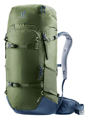 Deuter Schneeschuh-Rucksack "Rise 34+" in Khaki - (B)28 x (H)72 x (T)23 cm