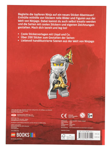 Ameet Malbuch "LEGO® NINJAGO® Sticker-Malspass"