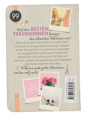 ars edition Ratgeber "99 herrlich verrückte Ideen für beste Freundinnen"