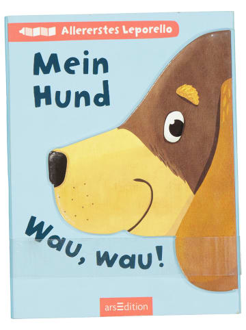 ars edition Papp-Bilderbuch "Allererstes Leporello, Mein Hund"