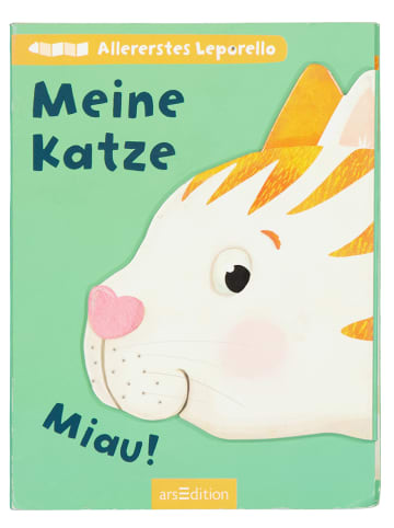 ars edition Papp-Bilderbuch "Allererstes Leporello, Meine Katze"
