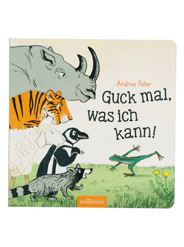 ars edition Papp-Bilderbuch "Guck mal, was ich kann!"