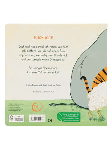 ars edition Papp-Bilderbuch "Guck mal, was ich kann!"