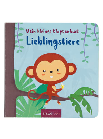 ars edition Papp-Bilderbuch "Mein kleines Klappenbuch Lieblingstier"