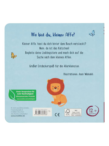 ars edition Papp-Bilderbuch "Mein kleines Klappenbuch Lieblingstier"
