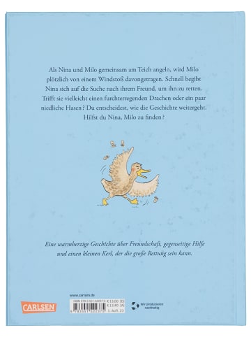 Carlsen Vorlesebuch "Ein Abenteuer mit Nina und Milo"