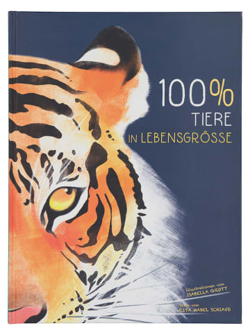 White Star Sachbilderbuch "100% Tiere in Lebensgröße"