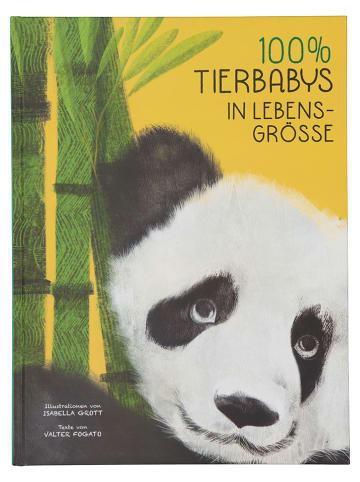 White Star Sachbilderbuch "100% Tierbabys in Lebensgröße"