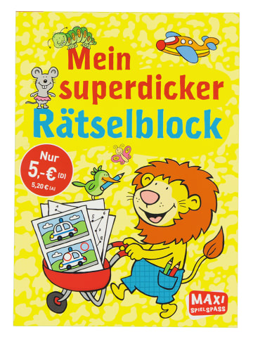ellermann Rätselbuch "Mein superdicker Rätselblock"