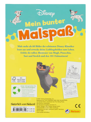 Nelson Malbuch "Disney Kreative Beschäftigung: Mein bunter Malspaß"