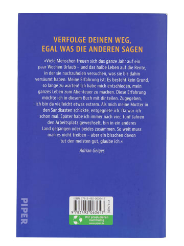 PIPER Roman "Öfter mal die Welt wechseln"