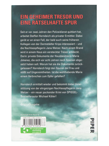 PIPER Kriminalroman "Aschespur"
