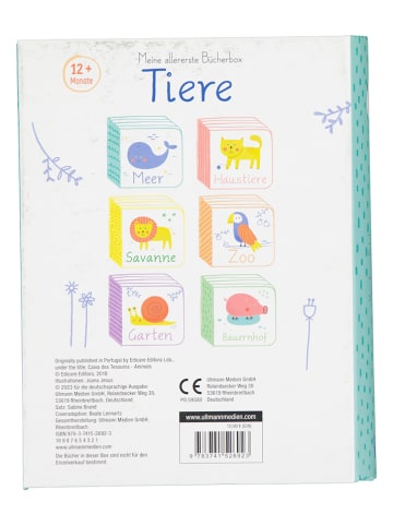 Ullmann Medien Papp-Bilderbuch "Meine allererste Bücherbox - Tiere"