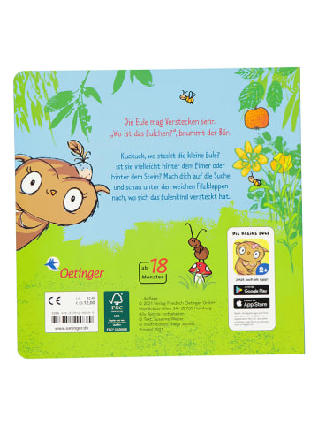 Oetinger Verlag Papp-Bilderbuch "Wo ist die Eule mit der Beule?"