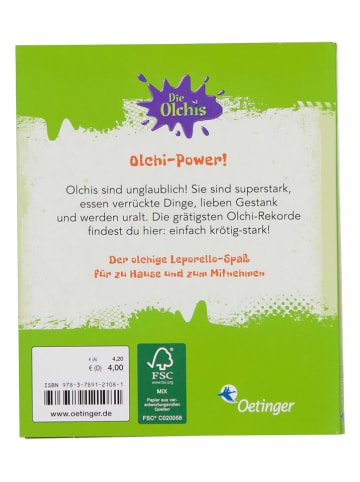 Oetinger Verlag Vorlesebuch "Die Olchis. Grätige Rekorde"