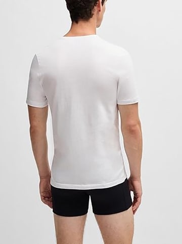 Hugo Boss Underwear 3er-Set: Shirts in Dunkelblau/ Anthrazit/ Weiß
