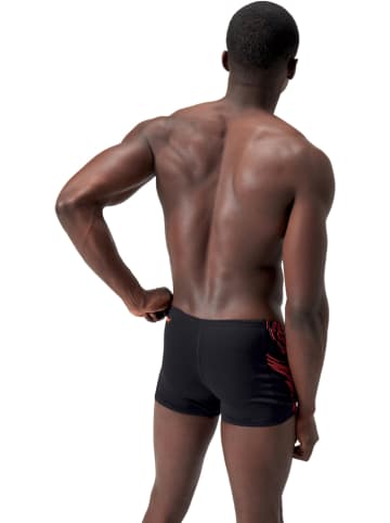 Speedo Zwembroek ''Aquashorts'' zwart/oranje