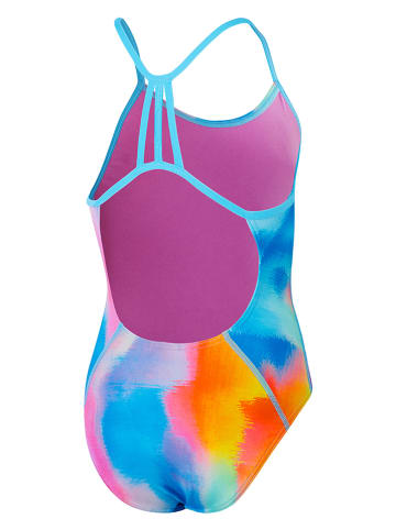 Speedo Badeanzug ''Eco+'' in Blau/ Orange