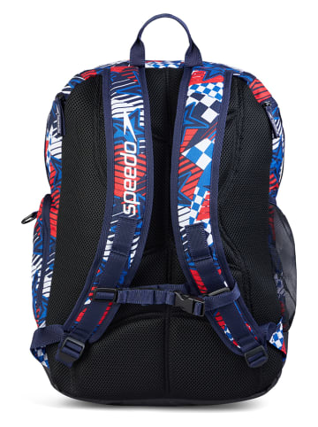 Speedo Plecak "Teamster 2.0" w kolorze niebiesko-czerwonym - 35 l