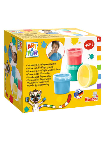Simba Farby (4 szt.) do malowania palcami - 2+