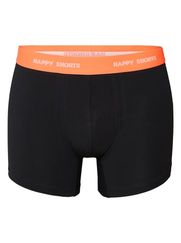 Happy Shorts 2er-Set: Boxershorts in Schwarz
