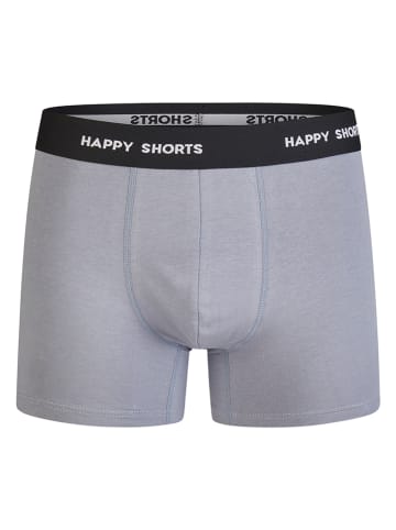 Happy Shorts Bokserki (3 pary) w kolorze czarno-oliwkowo-szarym