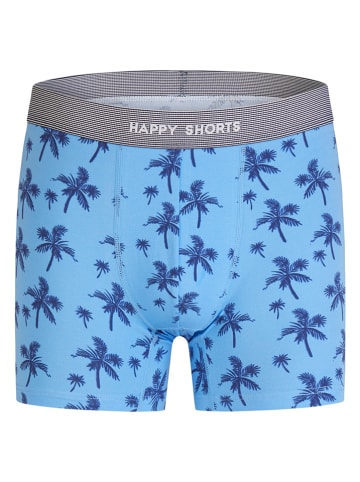 Happy Shorts 2er-Set: Boxershorts in Dunkelblau/ Hellblau