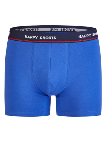 Happy Shorts 3-delige set: boxershorts donkerblauw/blauw/grijs