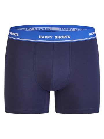 Happy Shorts 3-delige set: boxershorts donkerblauw/blauw/grijs