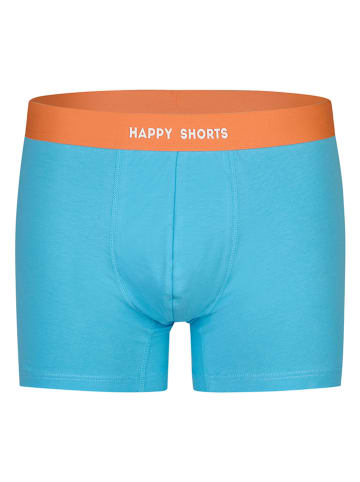 Happy Shorts 2er-Set: Boxershorts in Dunkelblau/ Türkis