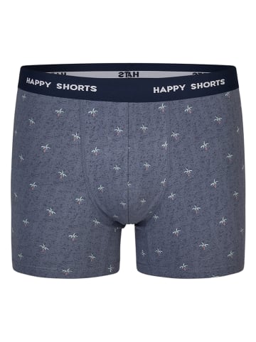 Happy Shorts 2er-Set: Boxershorts in Dunkelblau