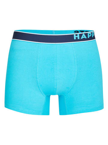 Happy Shorts 2-delige set: boxershorts turquoise/donkerblauw