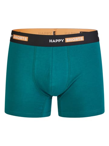 Happy Shorts Bokserki (3 pary) w kolorze granatowo-zielono-szarym