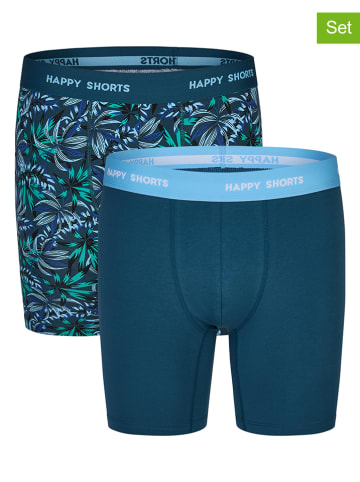Happy Shorts 2-delige set: boxershorts donkerblauw