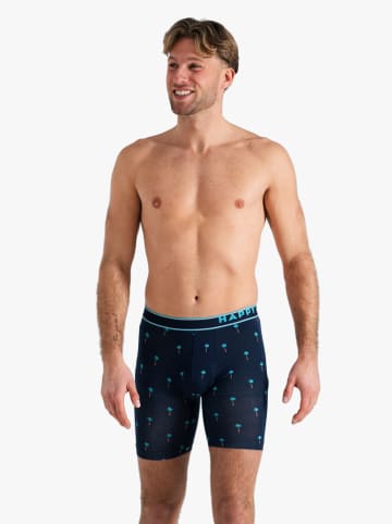 Happy Shorts 2-delige set: boxershorts donkerblauw/turquoise