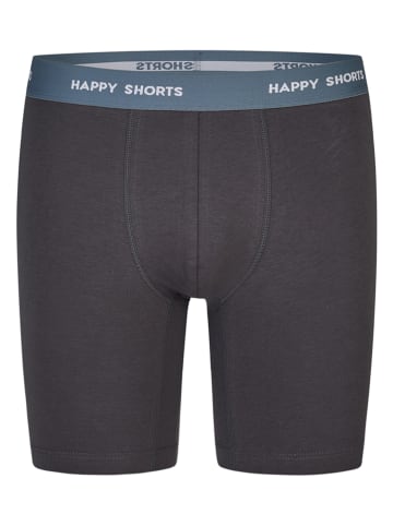 Happy Shorts 2er-Set: Boxershorts in Blau/ Schwarz