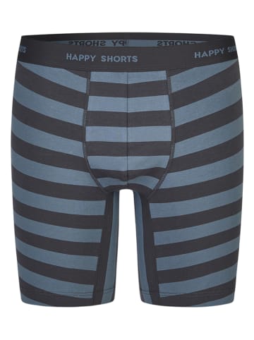 Happy Shorts 2er-Set: Boxershorts in Blau/ Schwarz
