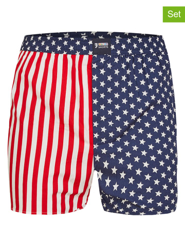 Happy Shorts Bokserki (3 pary) ze wzorem