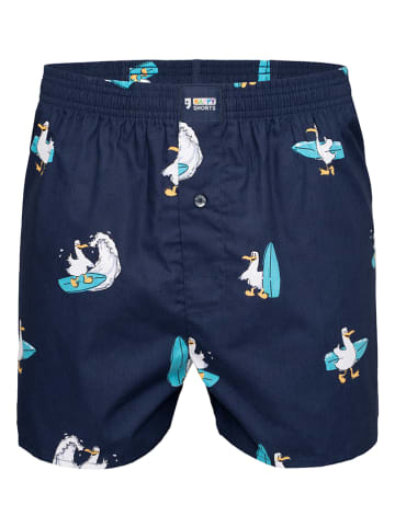 Happy Shorts Bokserki (3 pary) w kolorze granatowym