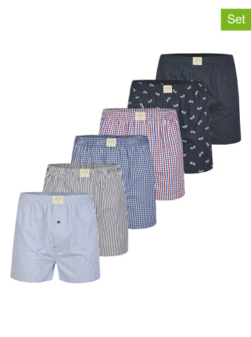 MG-1 6er-Set: Boxershorts in Bunt