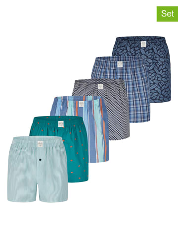 MG-1 6er-Set: Boxershorts in Bunt