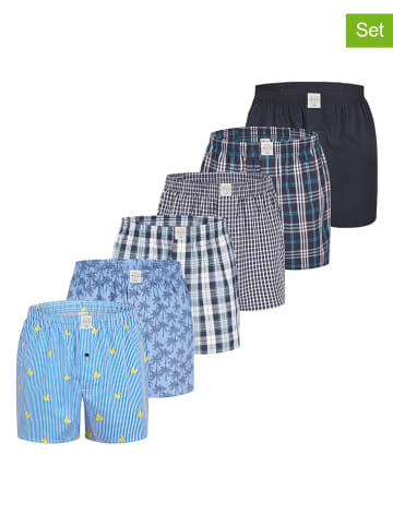 MG-1 6er-Set: Boxershorts in Bunt