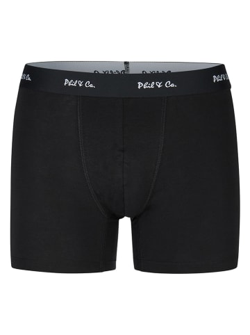 Phil & Co. Berlin 3er-Set: Boxershorts in Schwarz