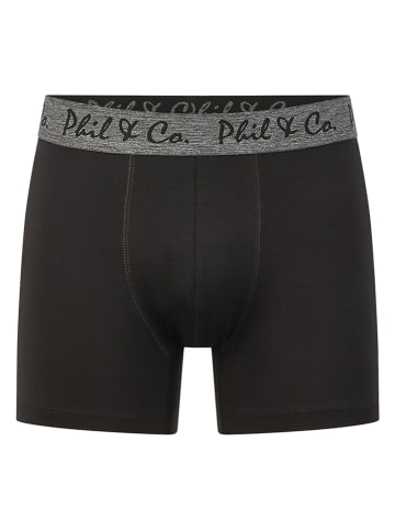 Phil & Co. Berlin 3er-Set: Boxershorts in Schwarz