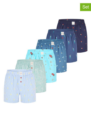 Phil & Co. Berlin 6er-Set: Boxershorts in Bunt