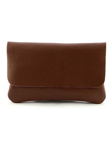 Marlon Leder-Umhängetasche in Braun - (B)25 x (H)15 x (T)1 cm