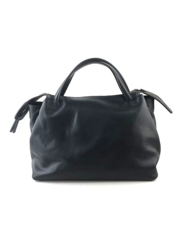 Marlon Leren handtas zwart - (B)35 x (H)30 x (D)22 cm
